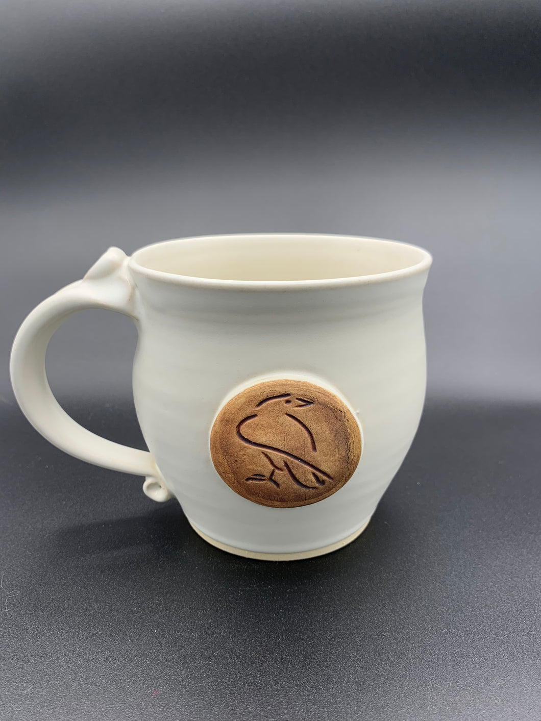 Latte/soup mug - the crows know.
