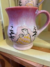 Load image into Gallery viewer, “We Belong” mug - by Briege’s Pottery (pink)
