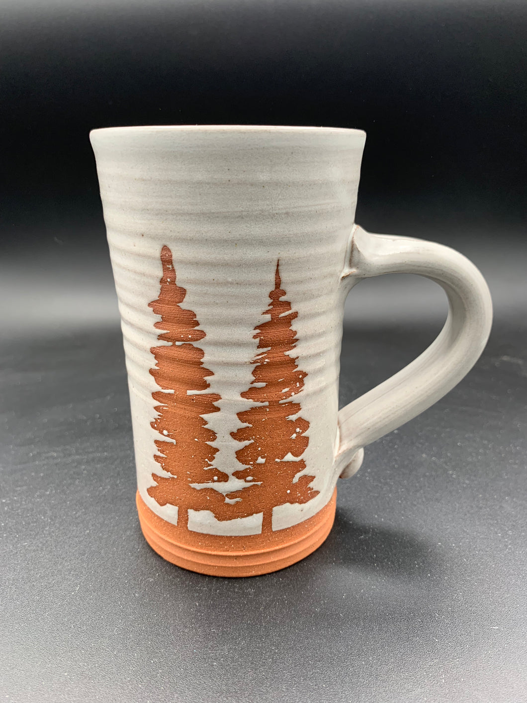 Tall coffee mug