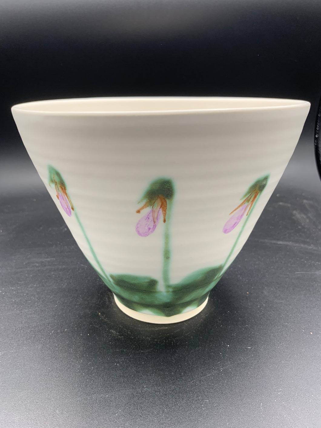 Lady’s Slipper mixing bowl.