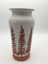 Load image into Gallery viewer, Red clay tree vase
