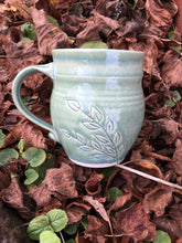 Load image into Gallery viewer, Carved Fern Mug

